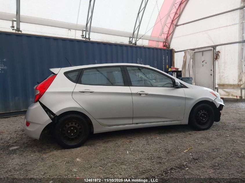 2015 Hyundai Accent Gs VIN: KMHCT5AE4FU207869 Lot: 12451972