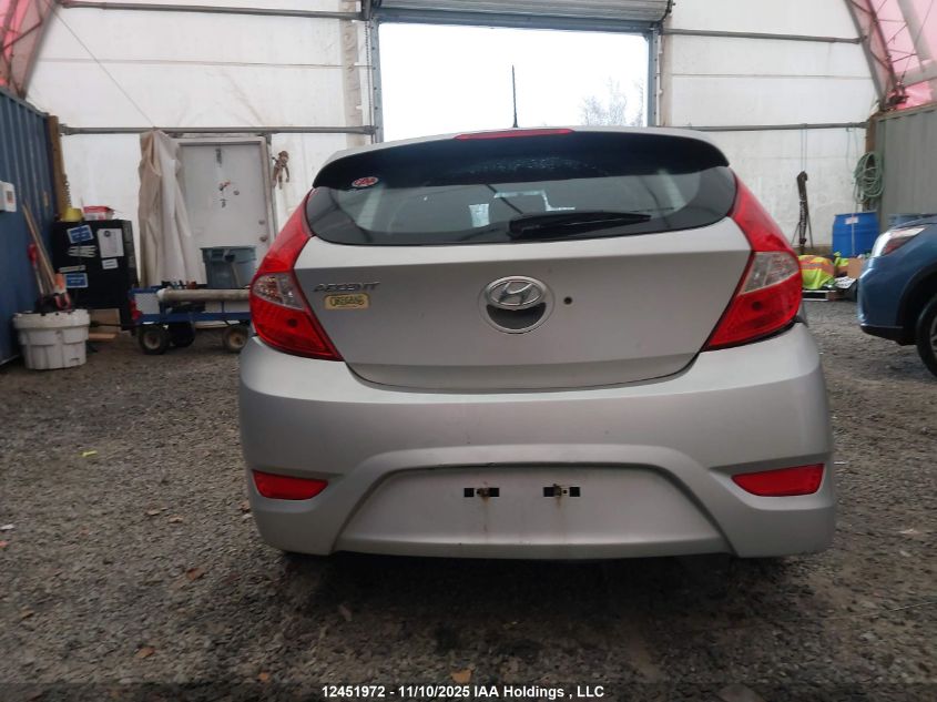 2015 Hyundai Accent Gs VIN: KMHCT5AE4FU207869 Lot: 12451972