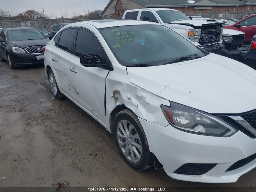 2017 Nissan Sentra S/Sv/Sr/Sl VIN: 3N1AB7AP9HL642883 Lot: 12451976