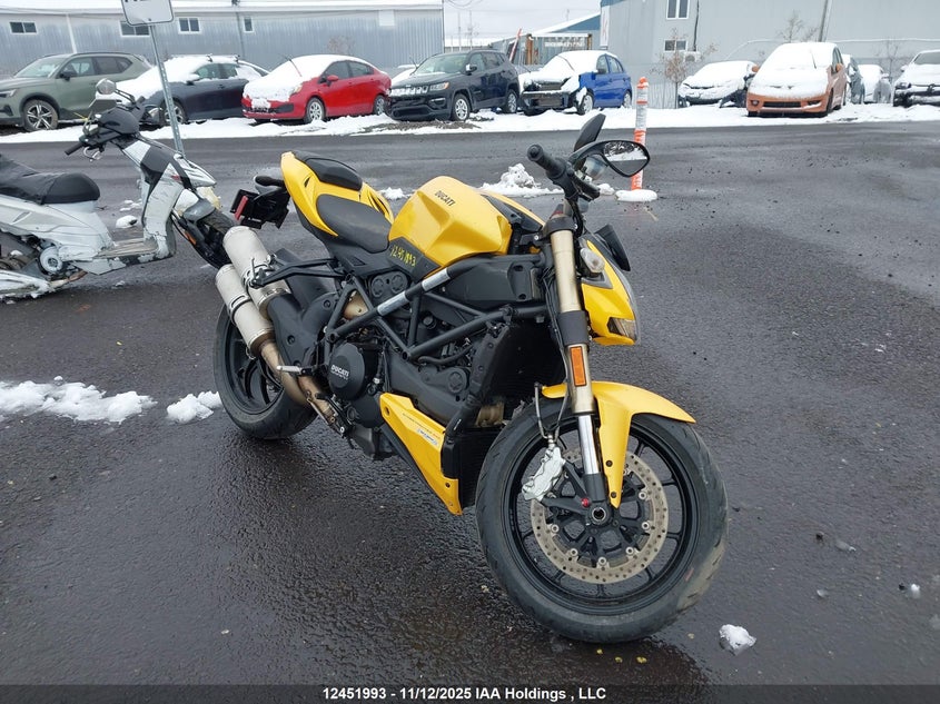ZDM11BMV7CB011853 2012 Ducati Streetfighter 848 auction photo 1