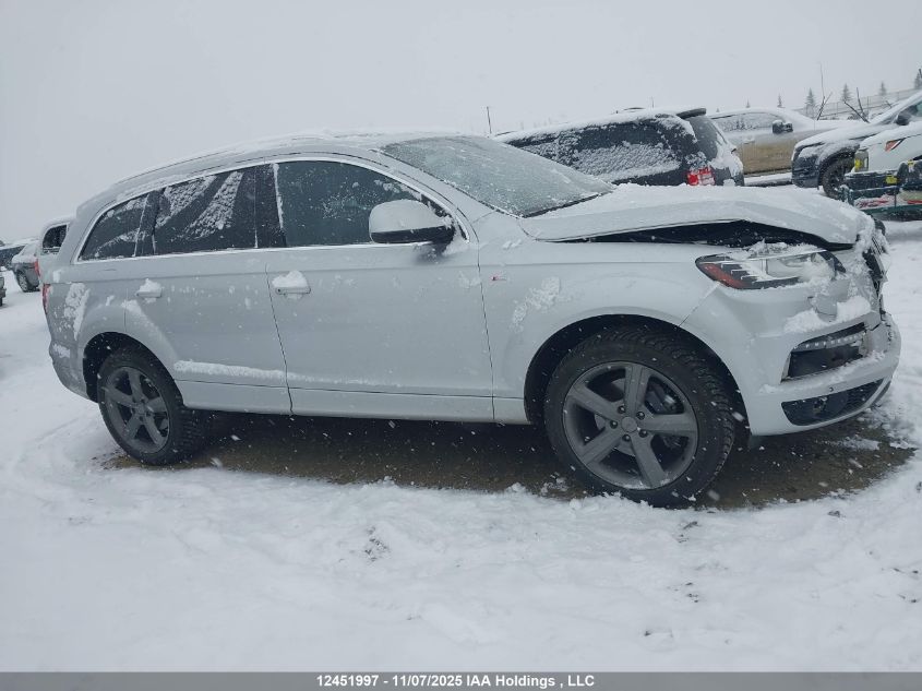 2015 Audi Q7 Prestige VIN: WA1WGCFE2FD019896 Lot: 12451997