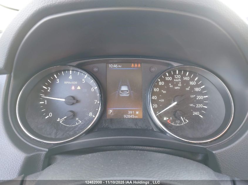 2020 Nissan Qashqai S/Sl/Sv VIN: JN1BJ1CW5LW391839 Lot: 12452000