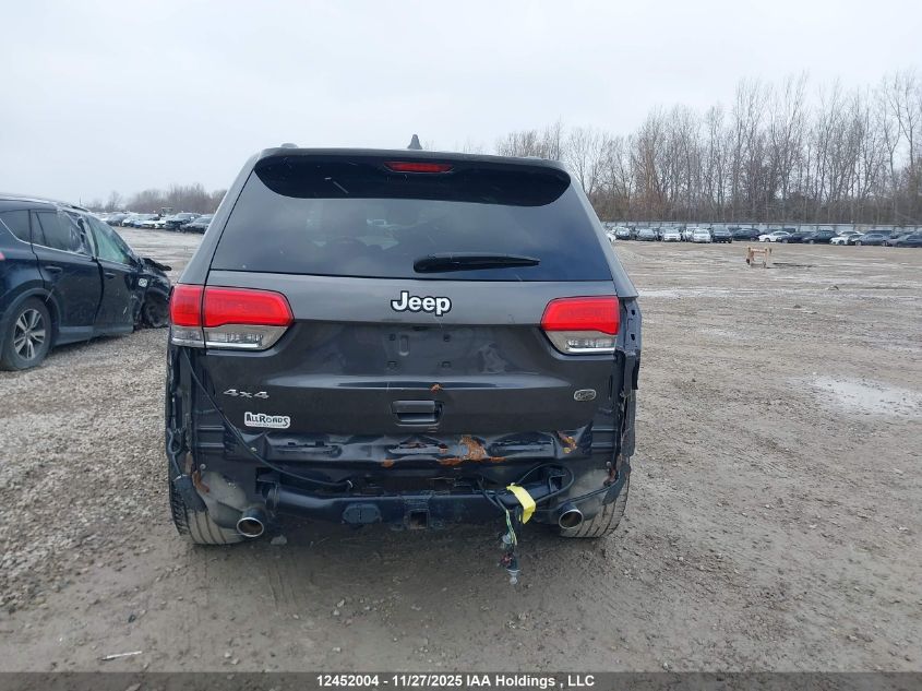 2017 Jeep Grand Cherokee Overland VIN: 1C4RJFCG3HC947026 Lot: 12452004