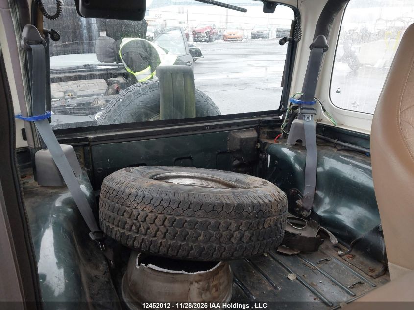 2002 Jeep Wrangler / Tj Se VIN: 1J4FA29P02P749632 Lot: 12452012