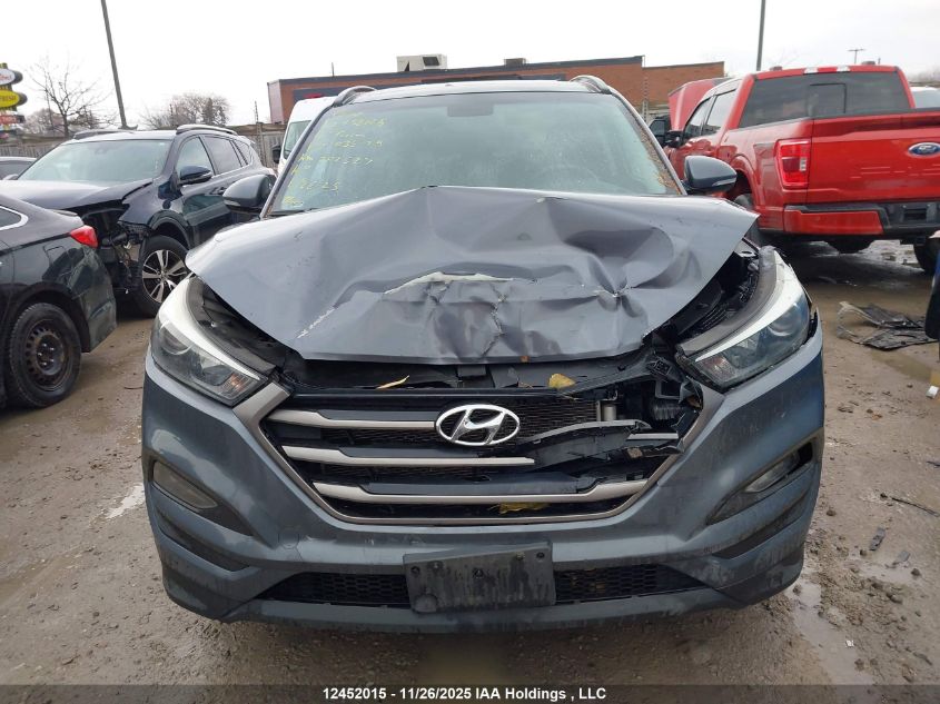 2016 Hyundai Tucson Limited/Sport And Eco/Se VIN: KM8J3CA40GU035179 Lot: 12452015