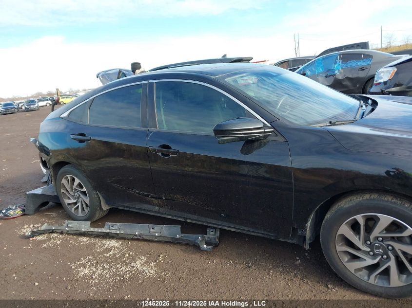 2019 Honda Civic VIN: 2HGFC2F7XKH039048 Lot: 12452025