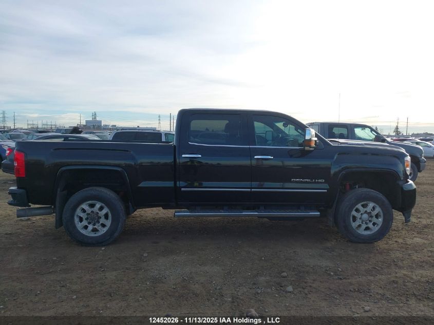 2018 GMC Sierra 2500Hd Denali VIN: 1GT12UEY2JF137217 Lot: 12452026