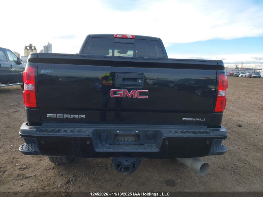 2018 GMC Sierra 2500Hd Denali VIN: 1GT12UEY2JF137217 Lot: 12452026