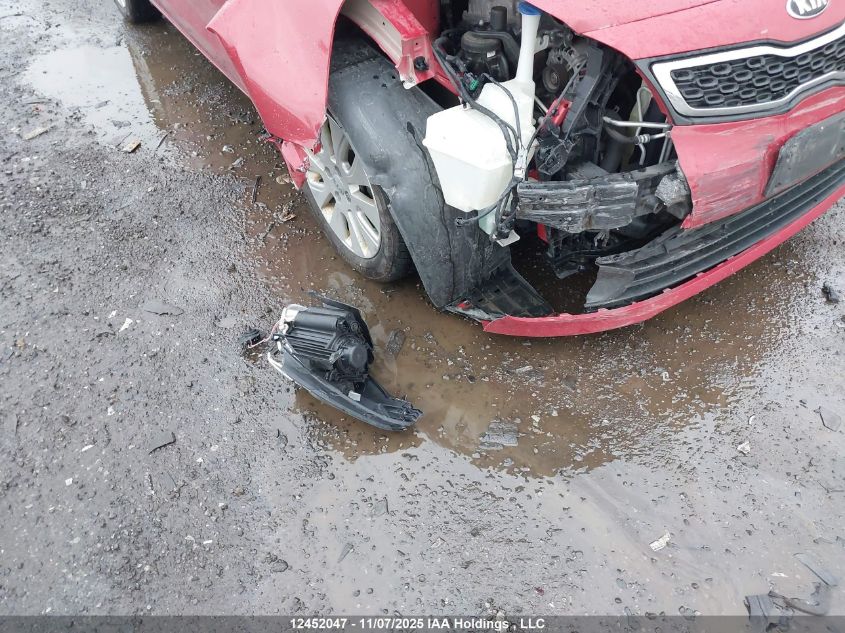 2015 Kia Rio Ex/Ex+/Lx/Lx+/Sx VIN: KNADN4A32F6501607 Lot: 12452047