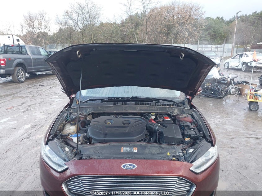 2015 Ford Fusion Titanium VIN: 3FA6P0D90FR284971 Lot: 12452057