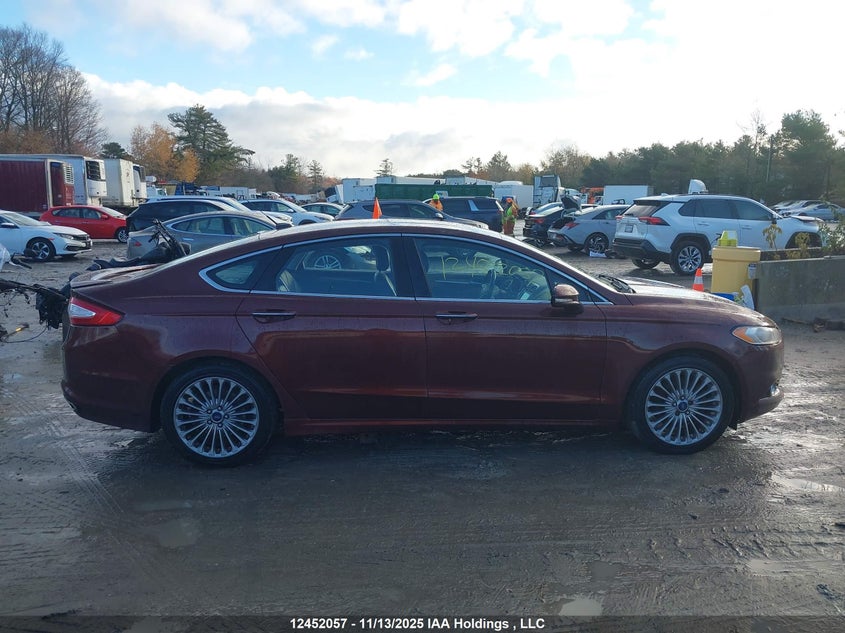 2015 Ford Fusion Titanium VIN: 3FA6P0D90FR284971 Lot: 12452057