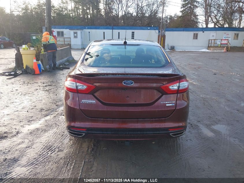 2015 Ford Fusion Titanium VIN: 3FA6P0D90FR284971 Lot: 12452057