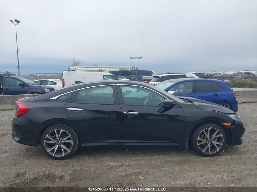 2020 Honda Civic Touring VIN: 2HGFC1F94LH104280 Lot: 12452069