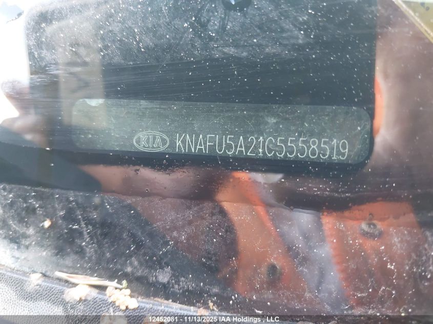 2012 Kia Forte Ex VIN: KNAFU5A21C5558519 Lot: 12452081
