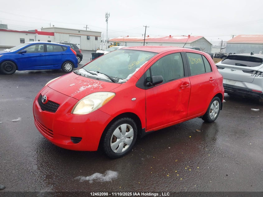JTDKT923575119848 2007 TOYOTA YARIS photo no. 2