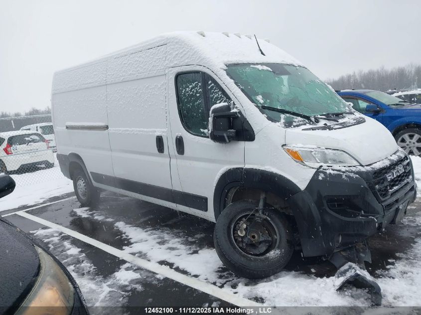 2024 Ram Promaster 2500 High Roof VIN: 3C6LRVDG9RE129096 Lot: 12452100