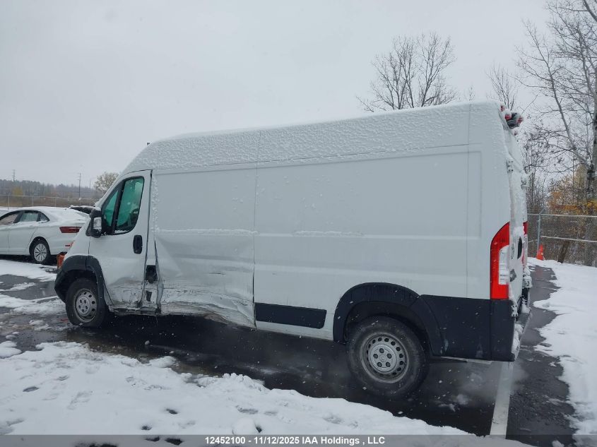 2024 Ram Promaster 2500 High Roof VIN: 3C6LRVDG9RE129096 Lot: 12452100