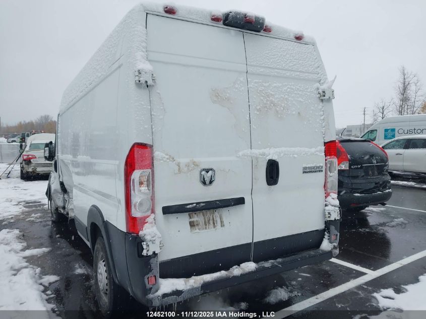 2024 Ram Promaster 2500 High Roof VIN: 3C6LRVDG9RE129096 Lot: 12452100