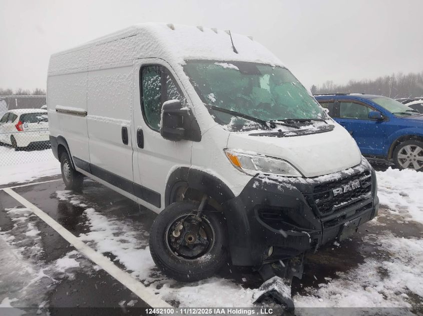 2024 Ram Promaster 2500 High Roof VIN: 3C6LRVDG9RE129096 Lot: 12452100