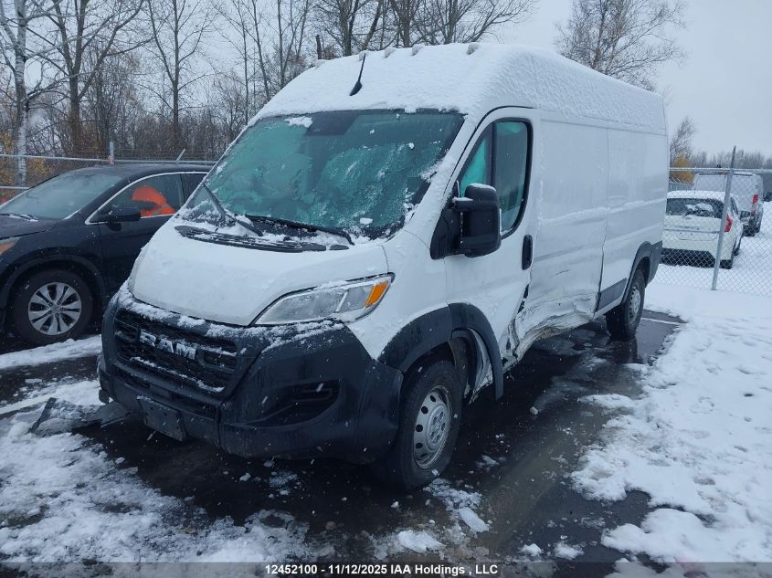 2024 Ram Promaster 2500 High Roof VIN: 3C6LRVDG9RE129096 Lot: 12452100