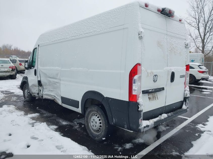 2024 Ram Promaster 2500 High Roof VIN: 3C6LRVDG9RE129096 Lot: 12452100