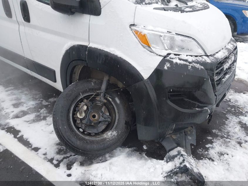 2024 Ram Promaster 2500 High Roof VIN: 3C6LRVDG9RE129096 Lot: 12452100