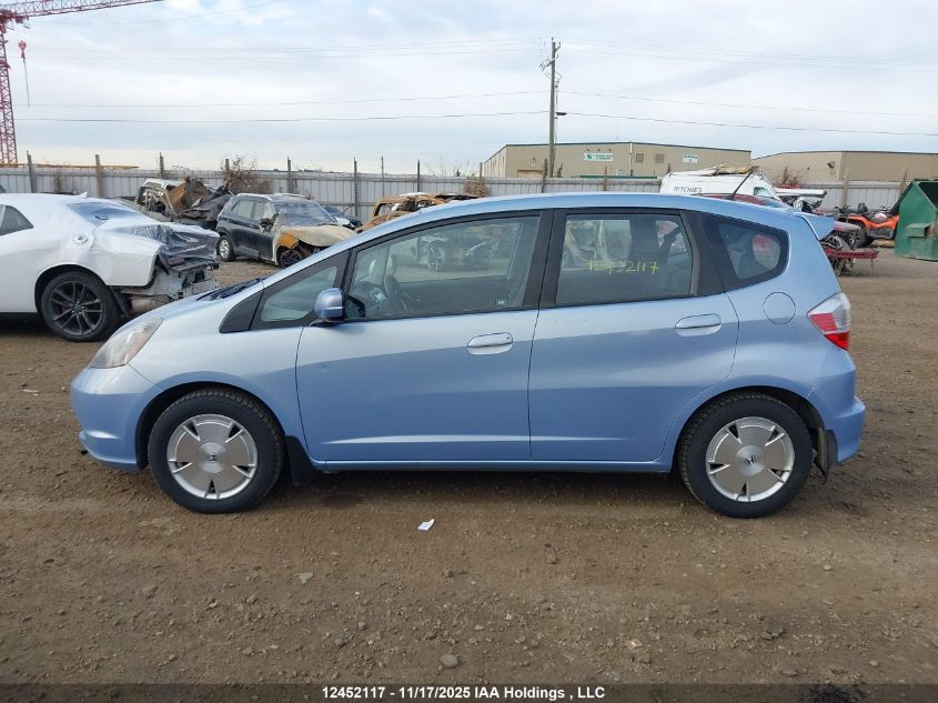 2010 Honda Fit Lx VIN: JHMGE8H54AC804122 Lot: 12452117