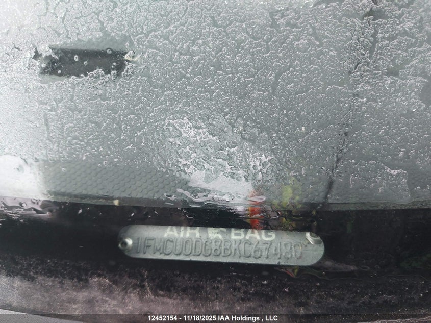 1FMCU0DG8BKC67480 2011 FORD ESCAPE photo no. 9