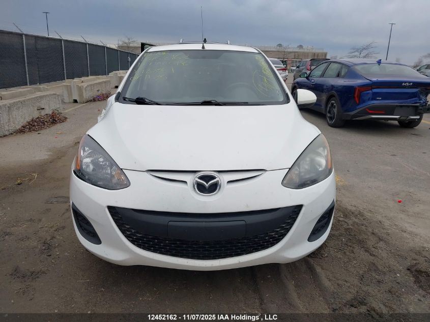 2014 Mazda Mazda2 VIN: JM1DE1KY5E0188761 Lot: 12452162