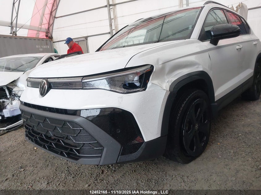 2025 Volkswagen Taos Comfortline Black Edition VIN: 3VV2C7B29SM036052 Lot: 12452165