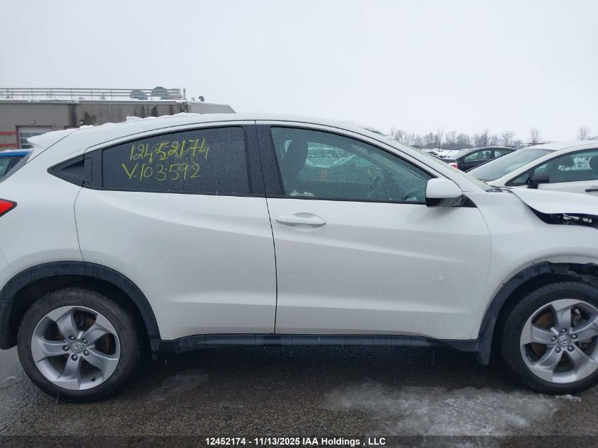 2022 Honda Hr-V Lx VIN: 3CZRU6H30NM103592 Lot: 12452174