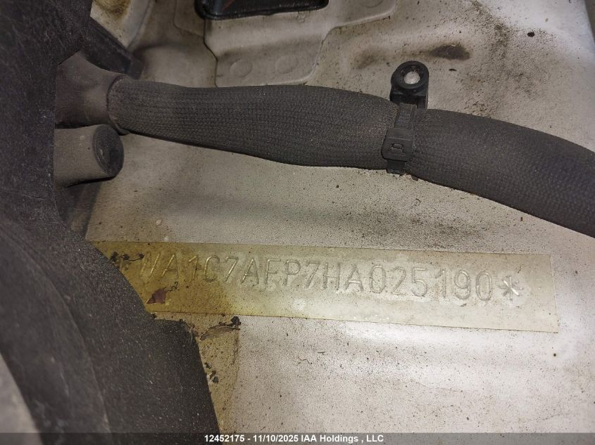 2017 Audi Q5 Progressiv VIN: WA1C7AFP7HA025190 Lot: 12452175