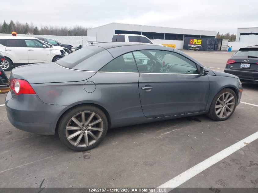 2010 Volkswagen Eos VIN: WVWBA7AH2AV009886 Lot: 12452187