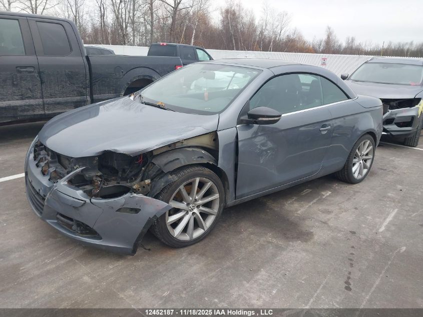 2010 Volkswagen Eos VIN: WVWBA7AH2AV009886 Lot: 12452187