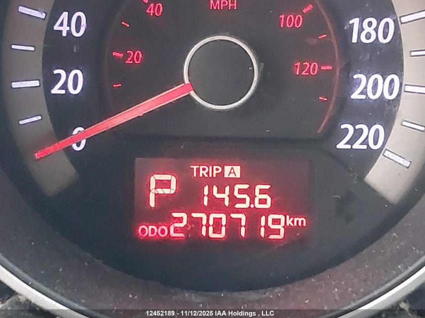 2012 Kia Forte VIN: KNAFU5A20C5615731 Lot: 12452189