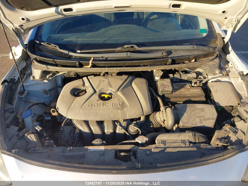 KMHD25LEXDU150191 2013 HYUNDAI ELANTRA photo no. 10