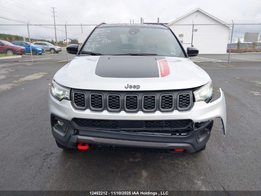 2024 Jeep Compass Trailhawk VIN: 3C4NJDDN5RT138391 Lot: 12452212