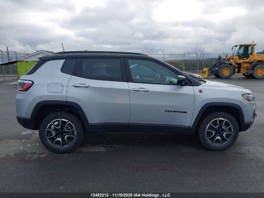 2024 Jeep Compass Trailhawk VIN: 3C4NJDDN5RT138391 Lot: 12452212