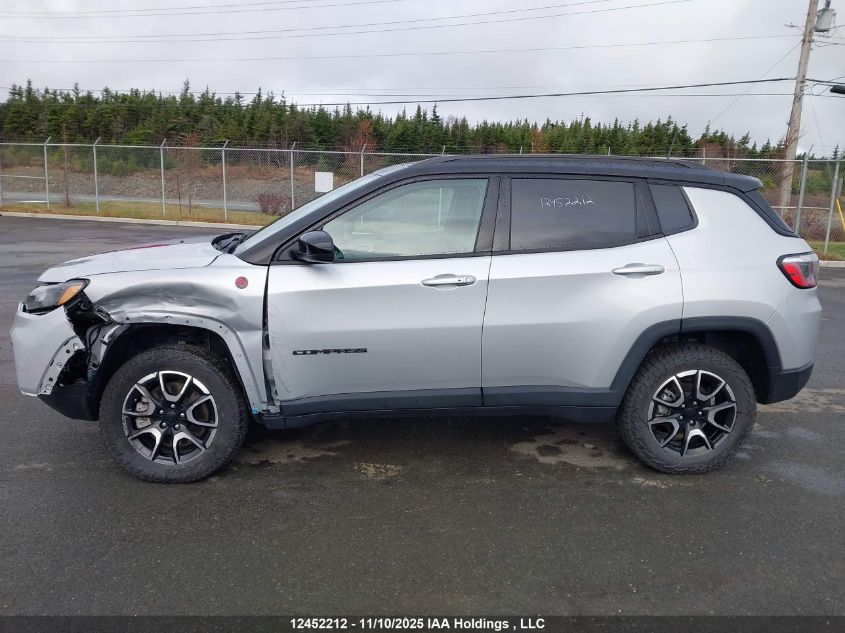 2024 Jeep Compass Trailhawk VIN: 3C4NJDDN5RT138391 Lot: 12452212
