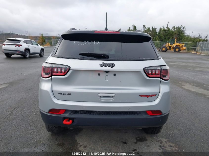 2024 Jeep Compass Trailhawk VIN: 3C4NJDDN5RT138391 Lot: 12452212