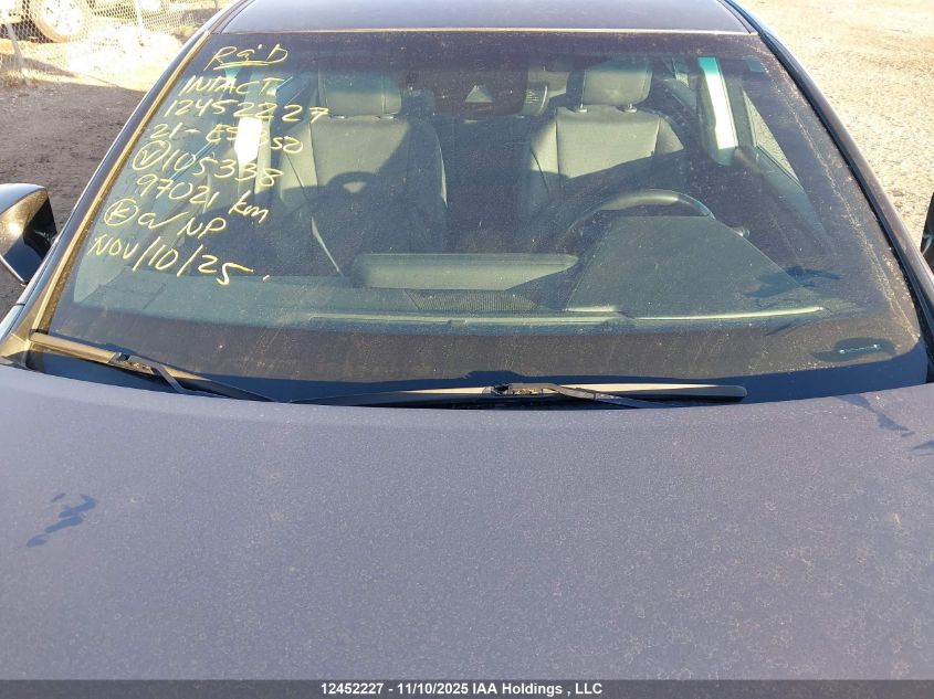 2021 Lexus Es 350 350 VIN: 58ABZ1B15MU105338 Lot: 12452227