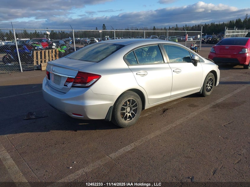 2HGFB2F43EH043195 2014 HONDA CIVIC photo no. 4
