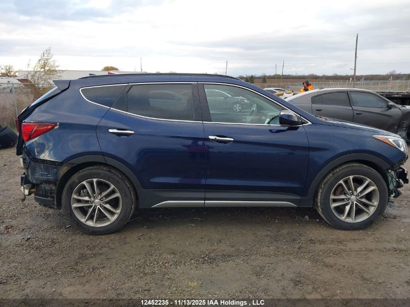 2018 Hyundai Santa Fe Sport VIN: 5XYZUDLA5JG552368 Lot: 12452235