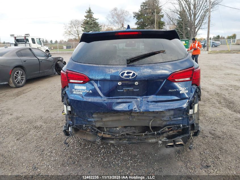 2018 Hyundai Santa Fe Sport VIN: 5XYZUDLA5JG552368 Lot: 12452235