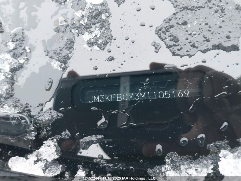 2021 Mazda Cx-5 Gs/Kuro Edition/Signature VIN: JM3KFBCM3M1105169 Lot: 12452244