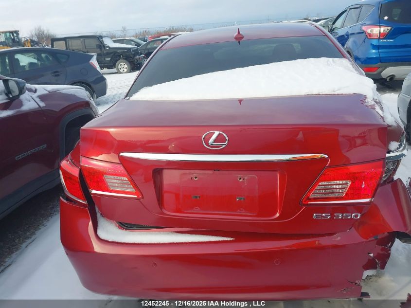 2011 Lexus Es 350 350 VIN: JTHBK1EG8B2415118 Lot: 12452245