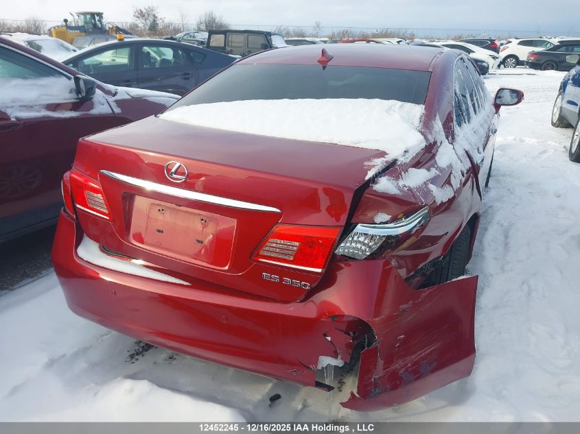 2011 Lexus Es 350 350 VIN: JTHBK1EG8B2415118 Lot: 12452245