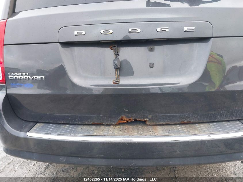 2012 Dodge Grand Caravan Se VIN: 2C4RDGBG3CR253726 Lot: 12452265