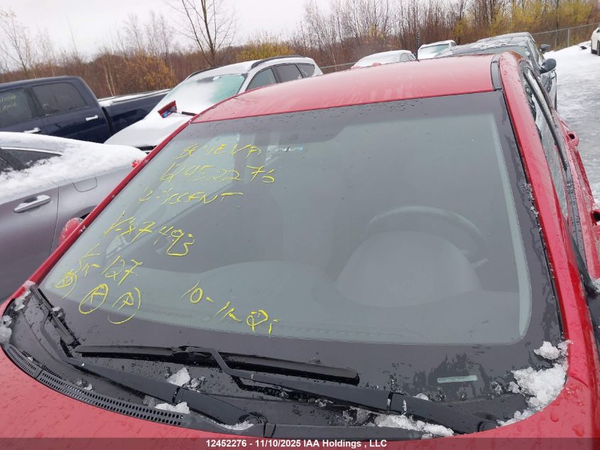 2014 Hyundai Accent Gl VIN: KMHCT5AE6EU187493 Lot: 12452276