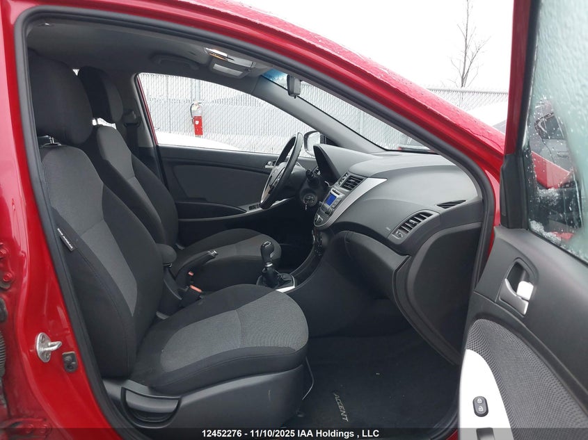 KMHCT5AE6EU187493 2014 HYUNDAI ACCENT photo no. 5